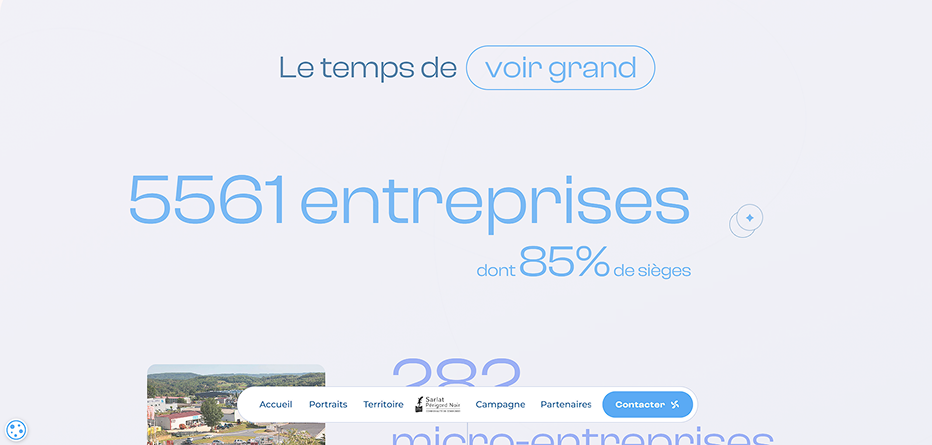 Chiffres clés du site letempsdyvivre.fr créer par Jaéco