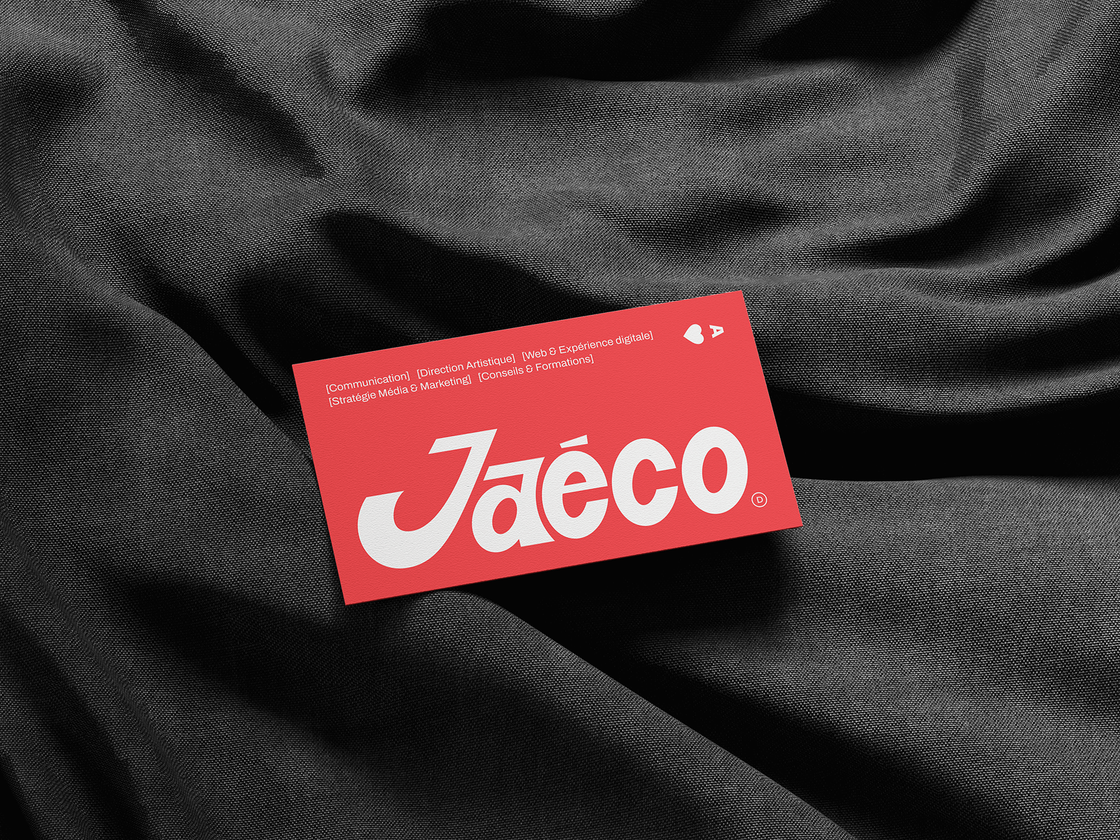 Mock-up du logo Jaéco