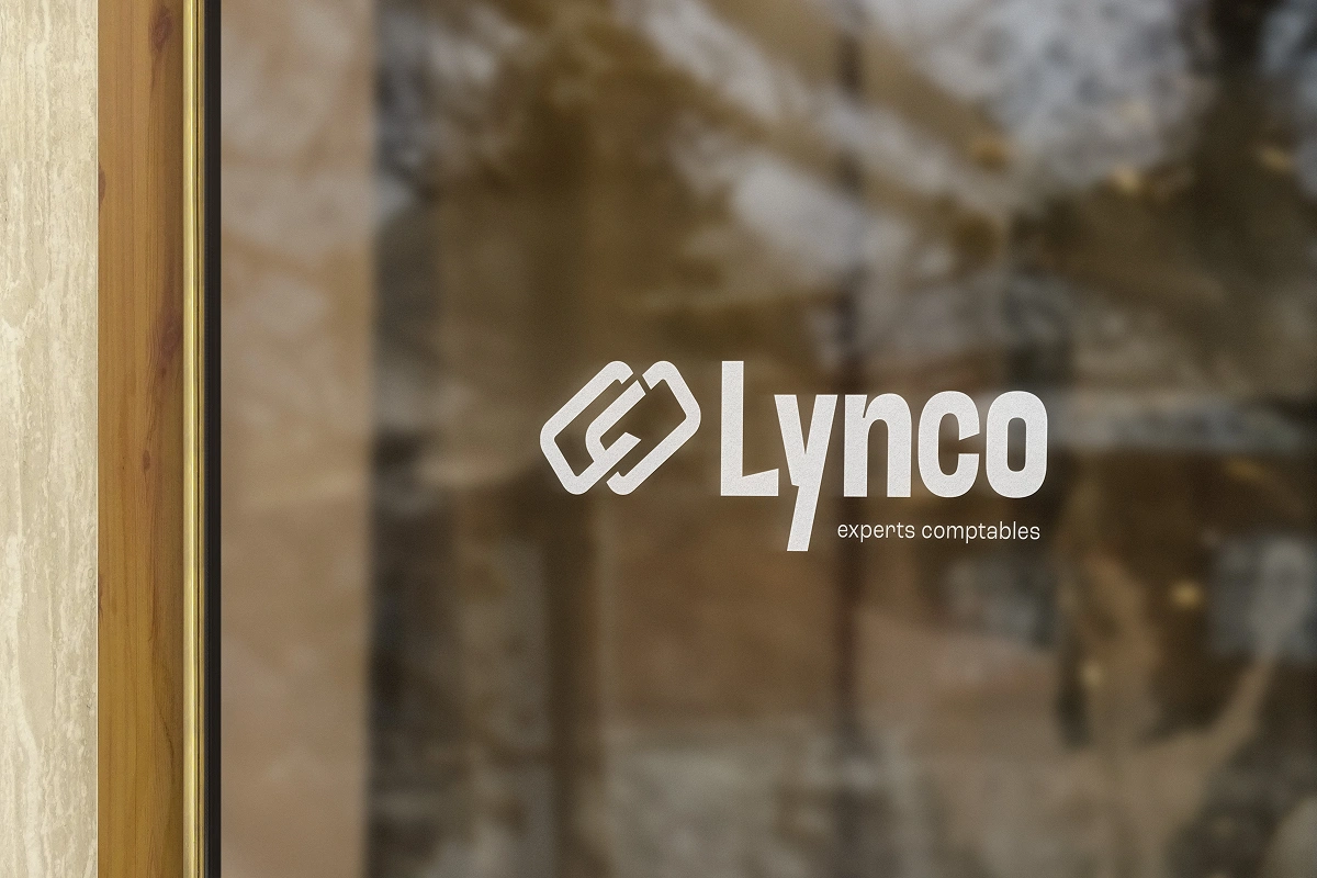 Devanture d'un magasin avec le logo lynco dessus
