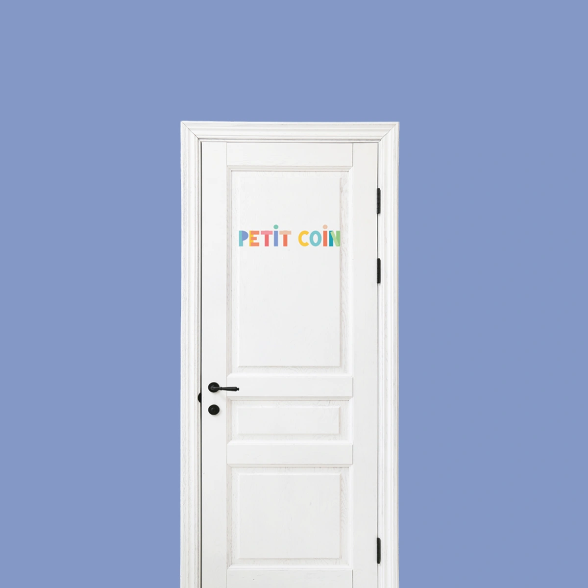 Photographie d'une porte charté Périmômes, créé par Jaéco