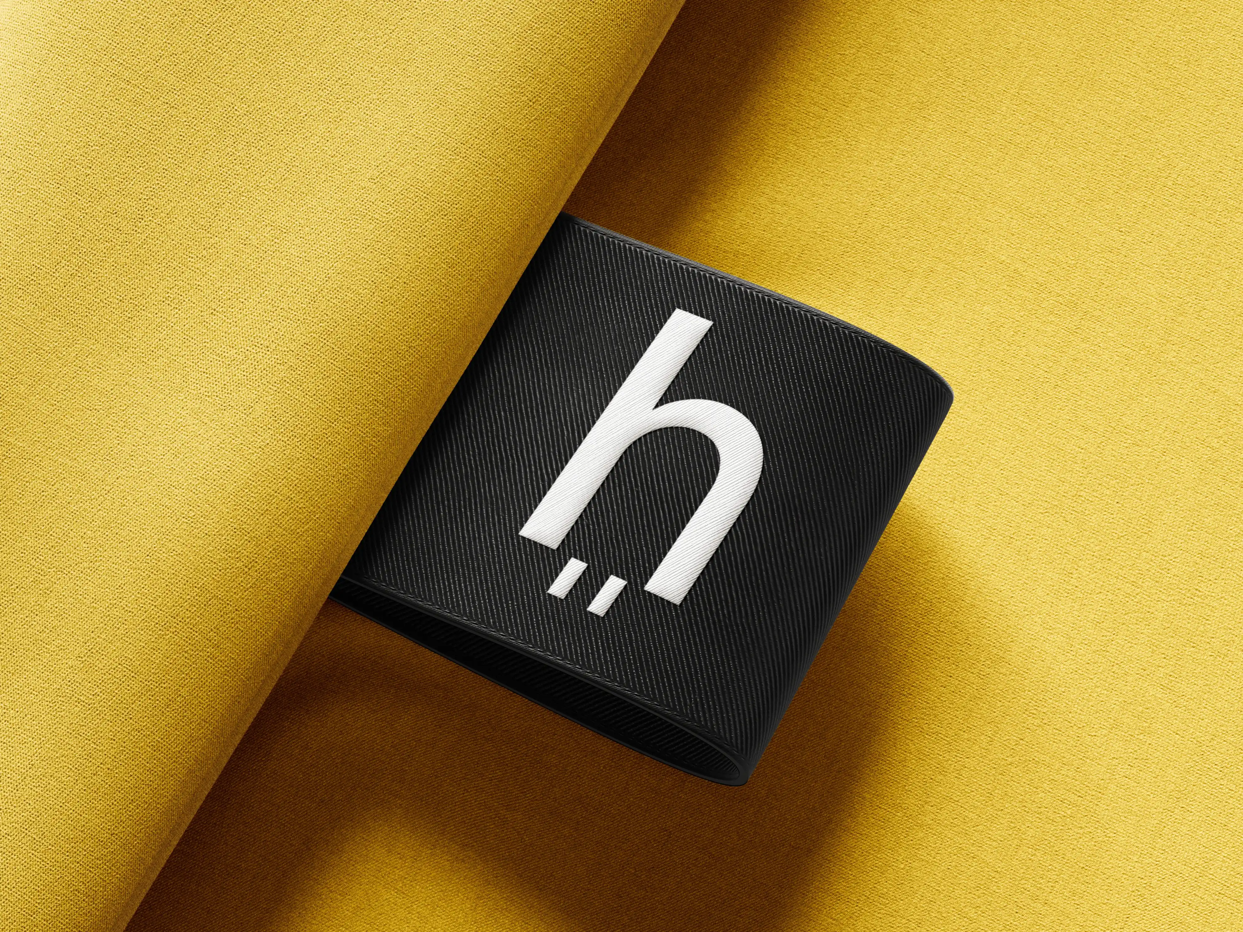 Mockup du logo Branché de Pierrick Hachard