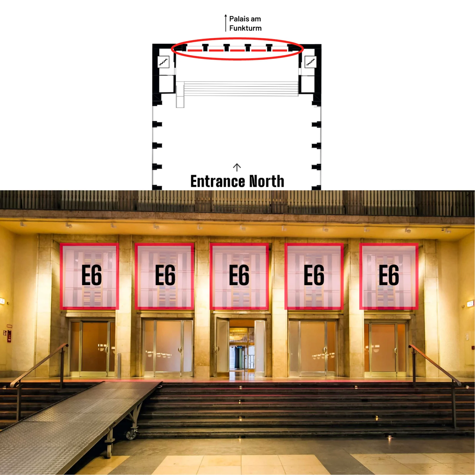 Banner zum Palais