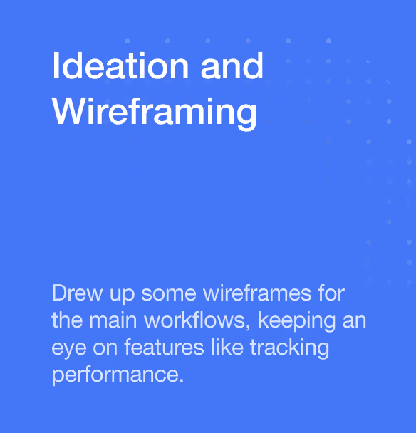 Ideation and Wireframing