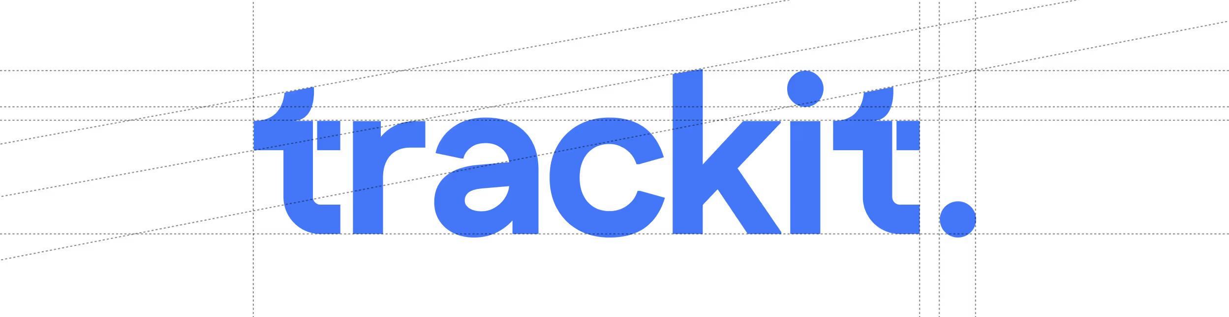 Trackit logo skatch