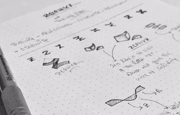 Zephyr logo sketch 02 small grid by ofspace