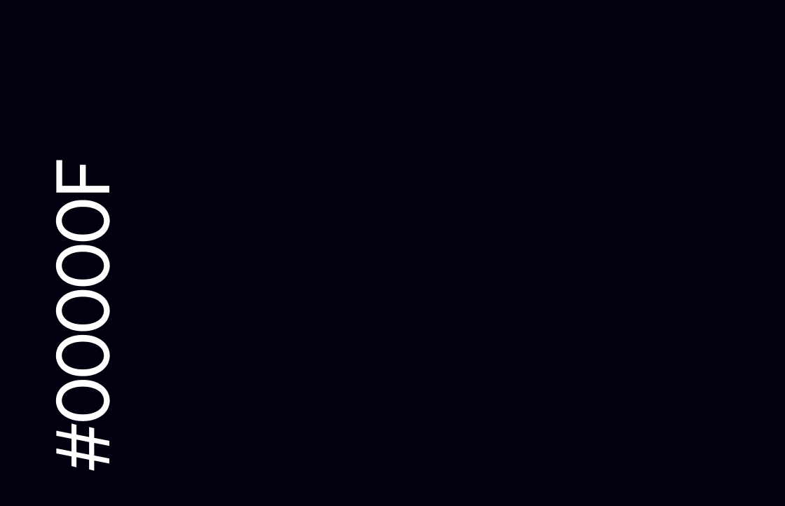 Zephyr color #00000F by ofspace