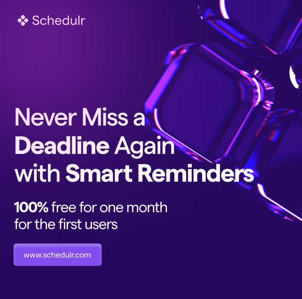 schedulr testimonial card by ofspace
