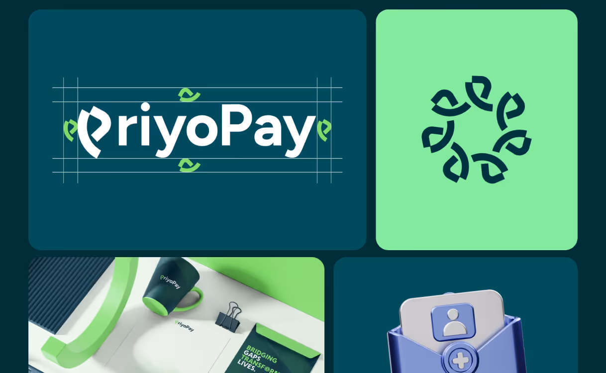 Behance feature project PriyoPay