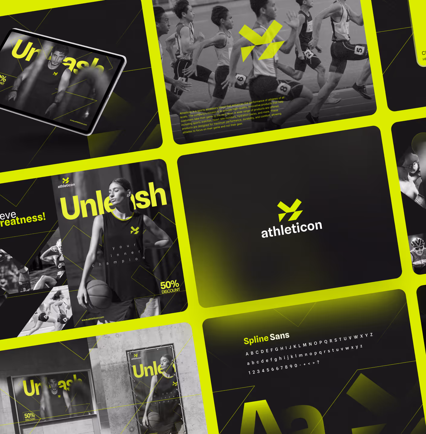 Athleticon Branding Thumbnail by ofsapce