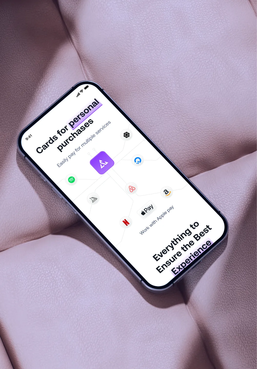 Leading Cards header presentation by ofspace