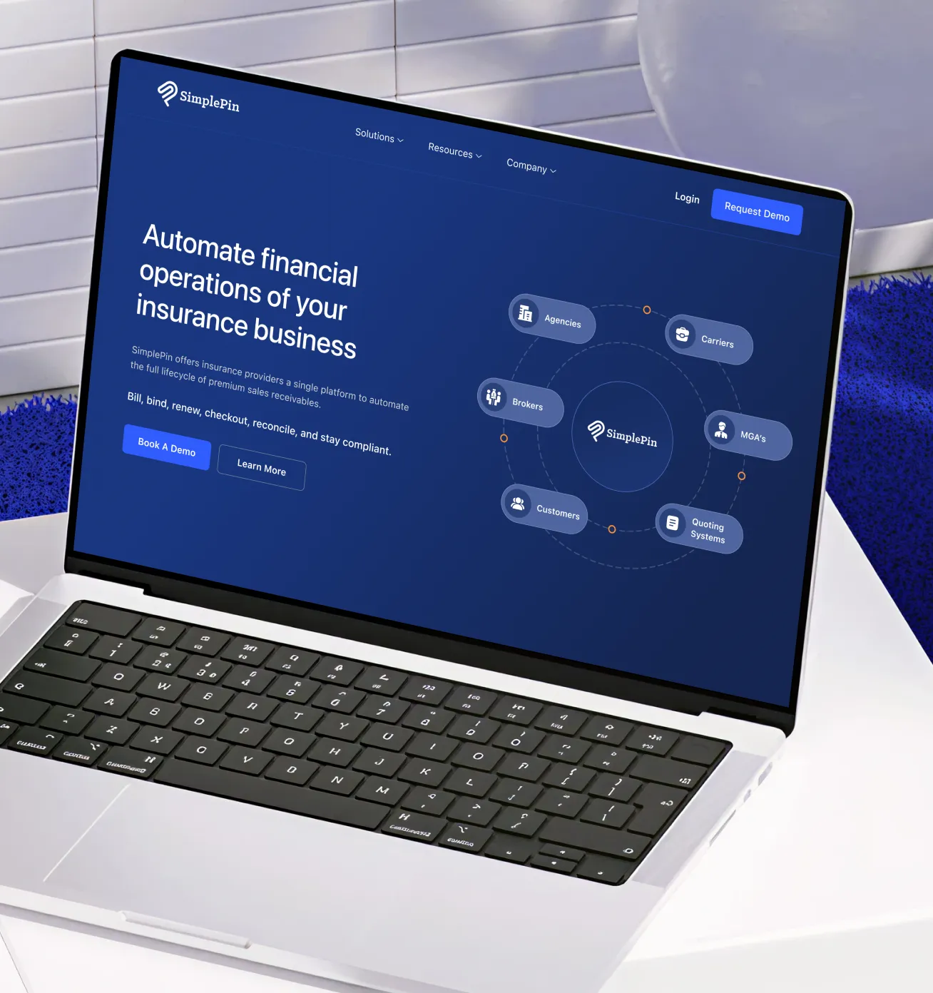 SimplePin Case study header by ofspace