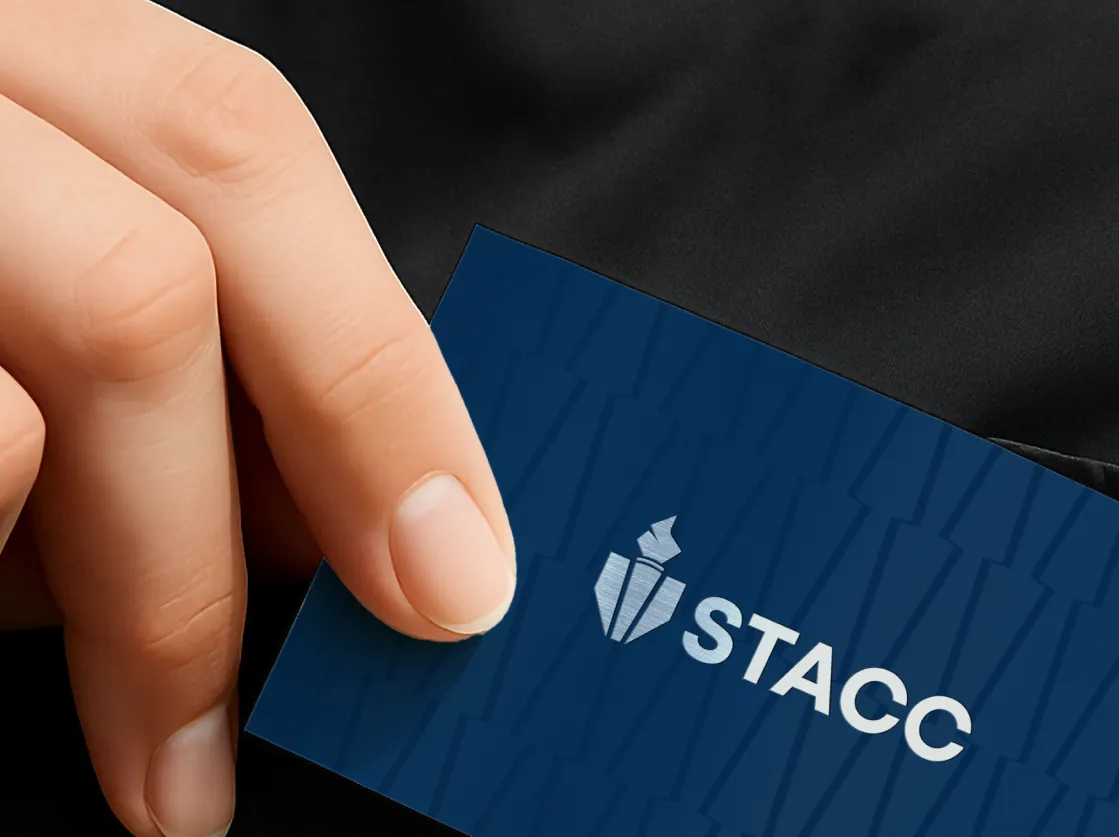 stacc exam business card branding 01 by ofspace