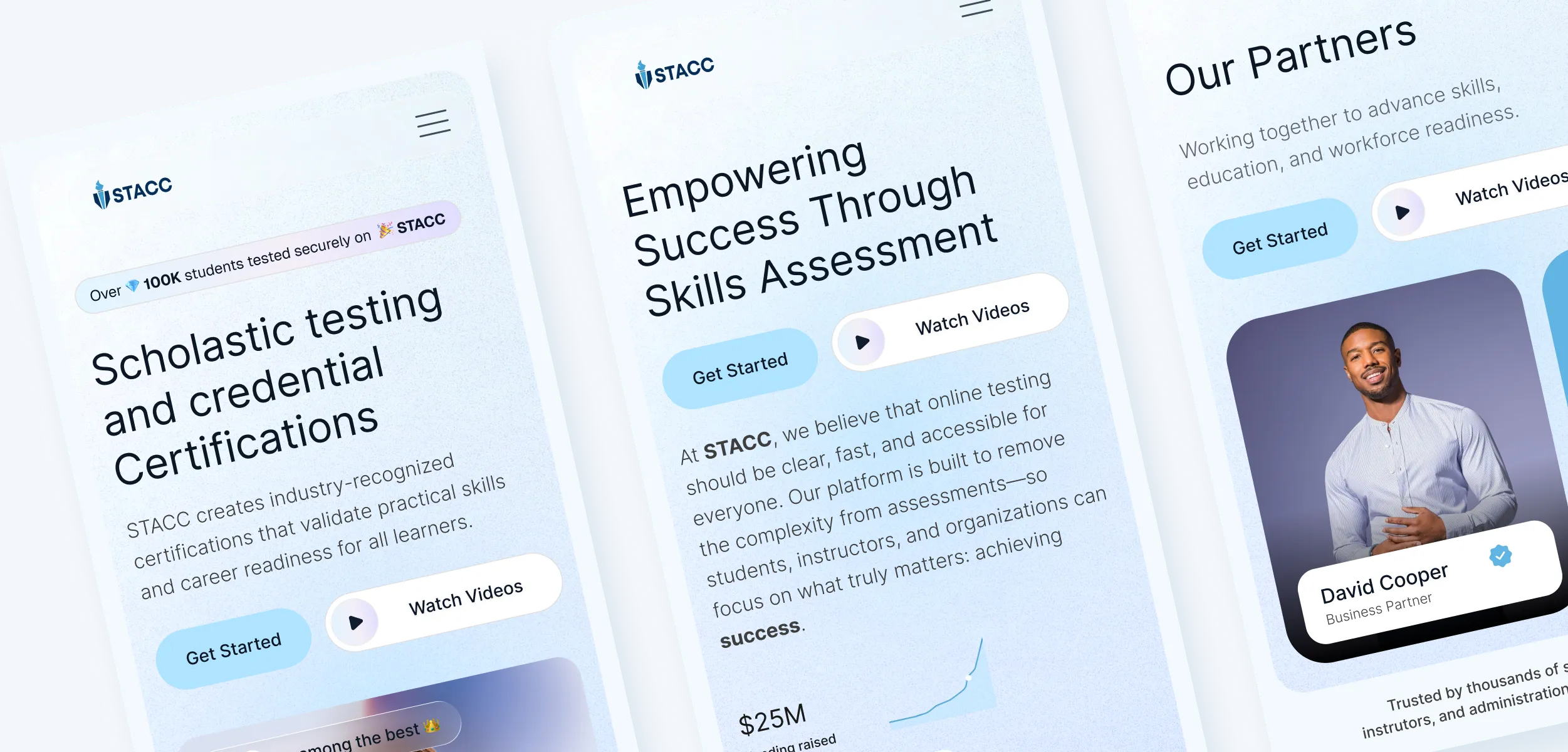 stacc exam mobile responsive by ofspace