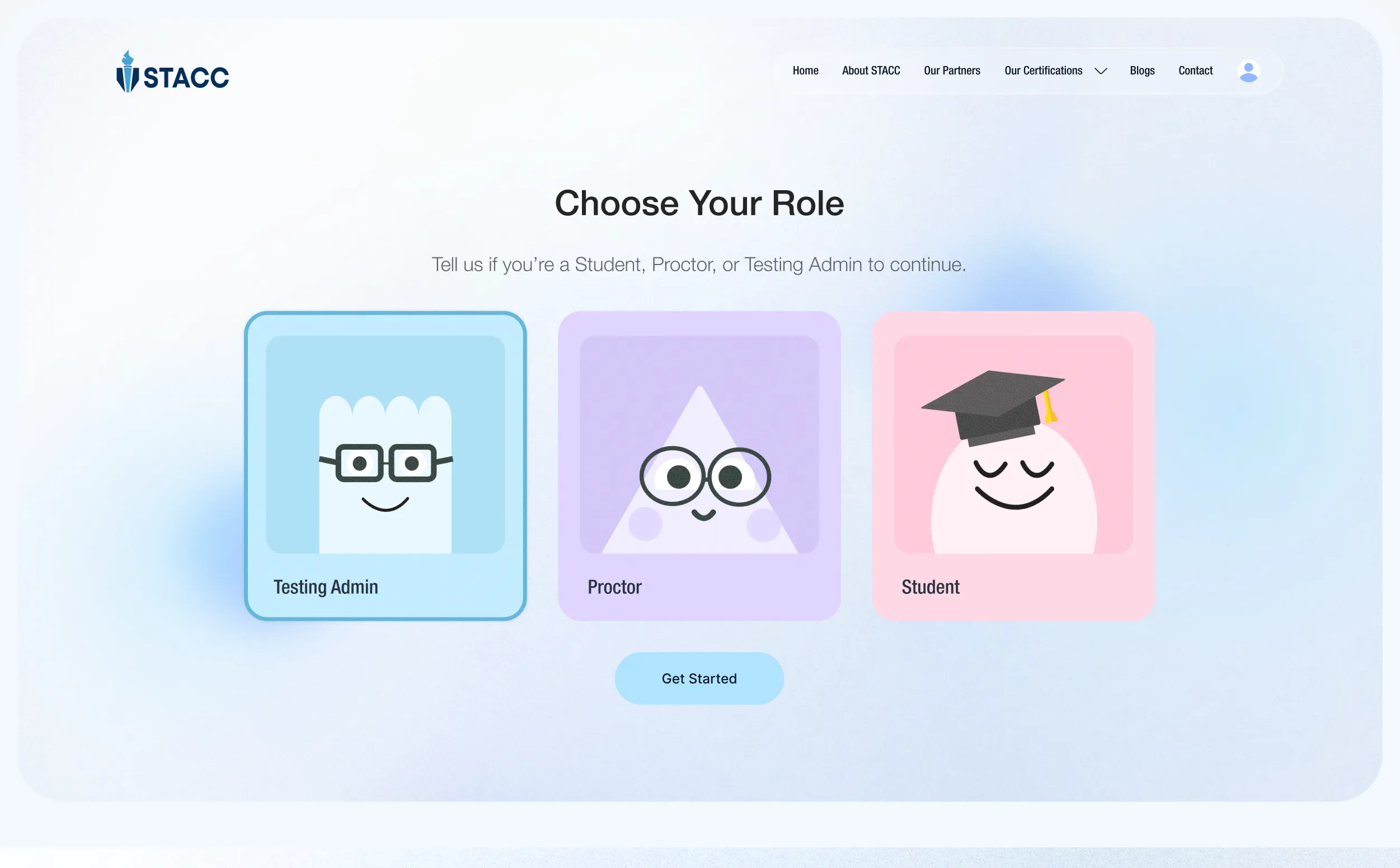 stacc exam choose your role 02 by ofspace