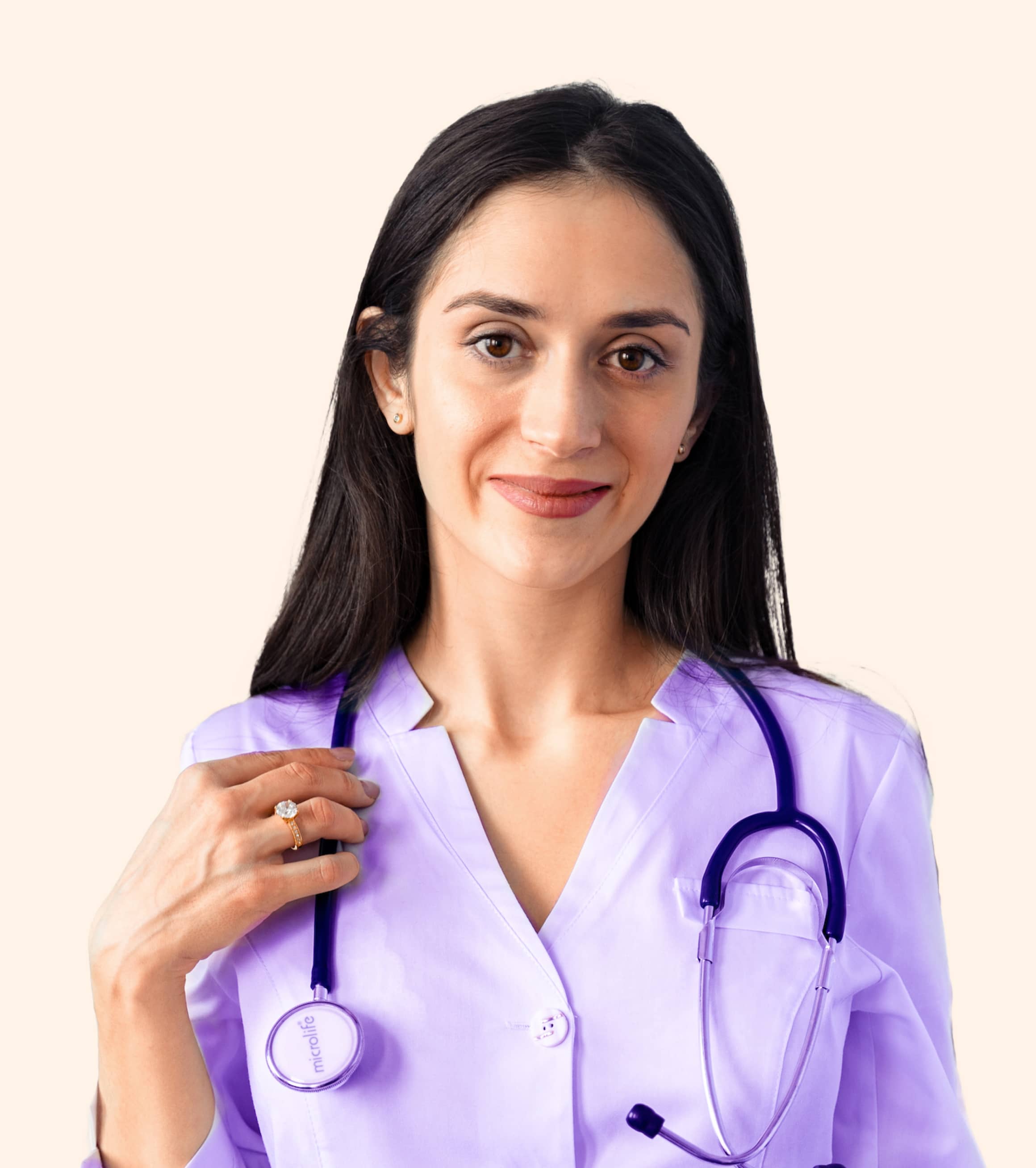 We Have A Highly Trained Team Sophie Moore Portrait - ElderlyCare X Webflow Template