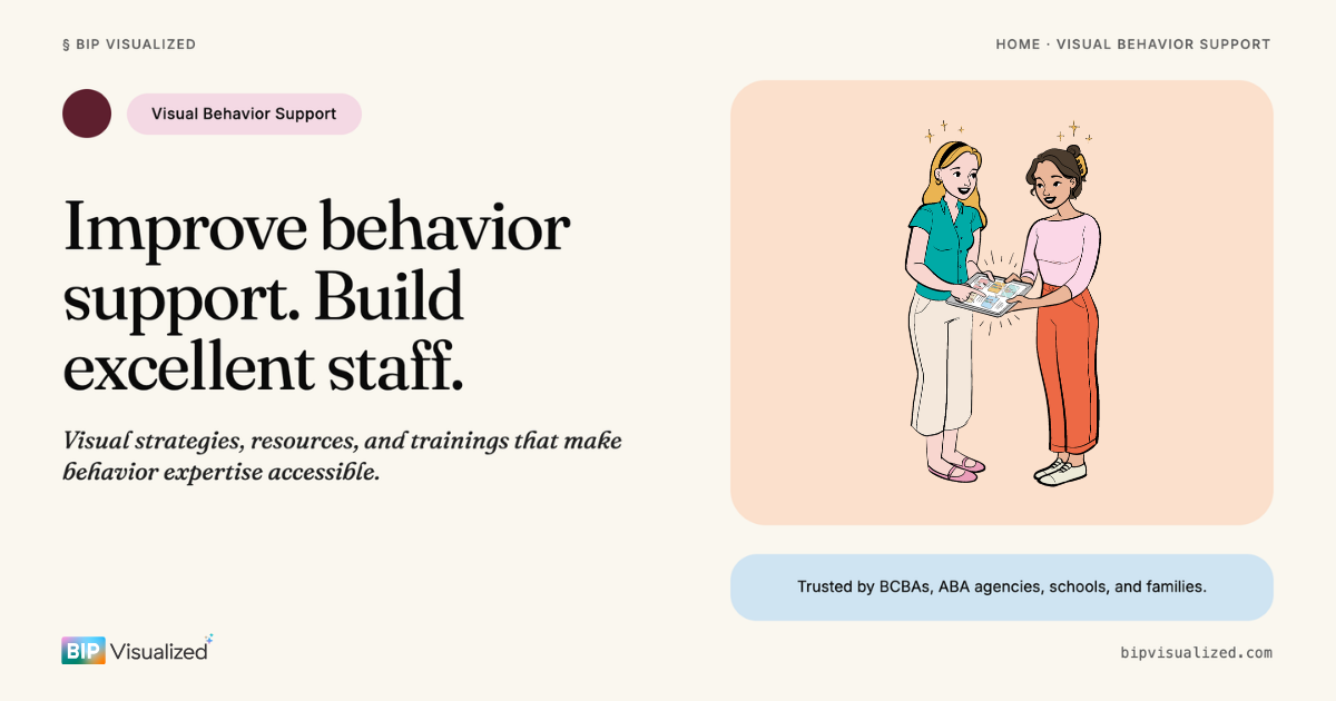 Visual Bip Visual BIP Builder for BCBAs & Schools | BIP Visualized