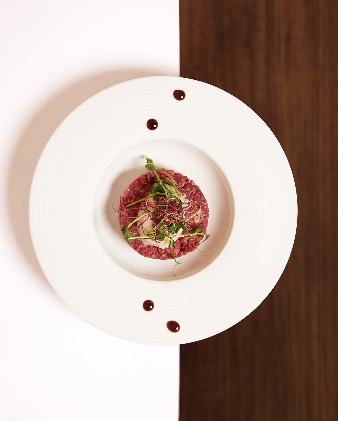 tartare de boeuf chez marie
