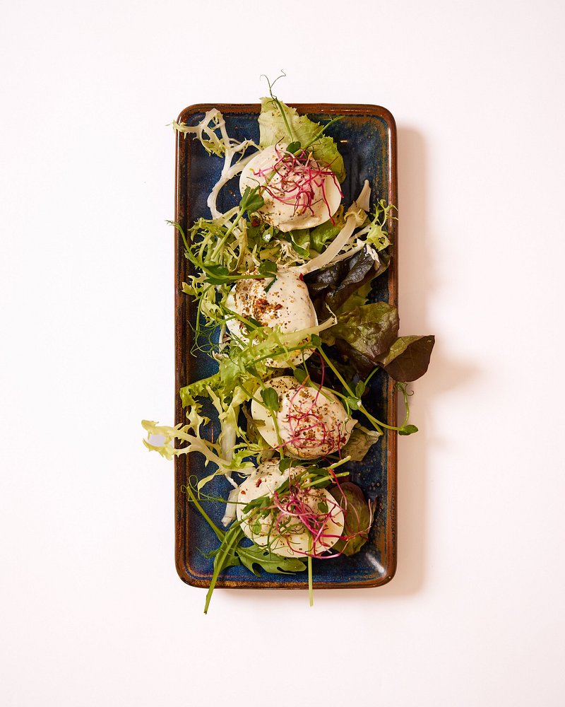 oeuf mayo en entrée chez marie, genereux
