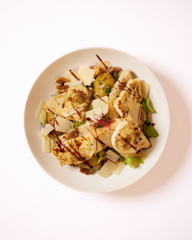 salade de chevre et noix chez marie