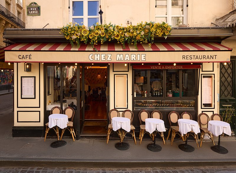 facade chez marie restaurant
