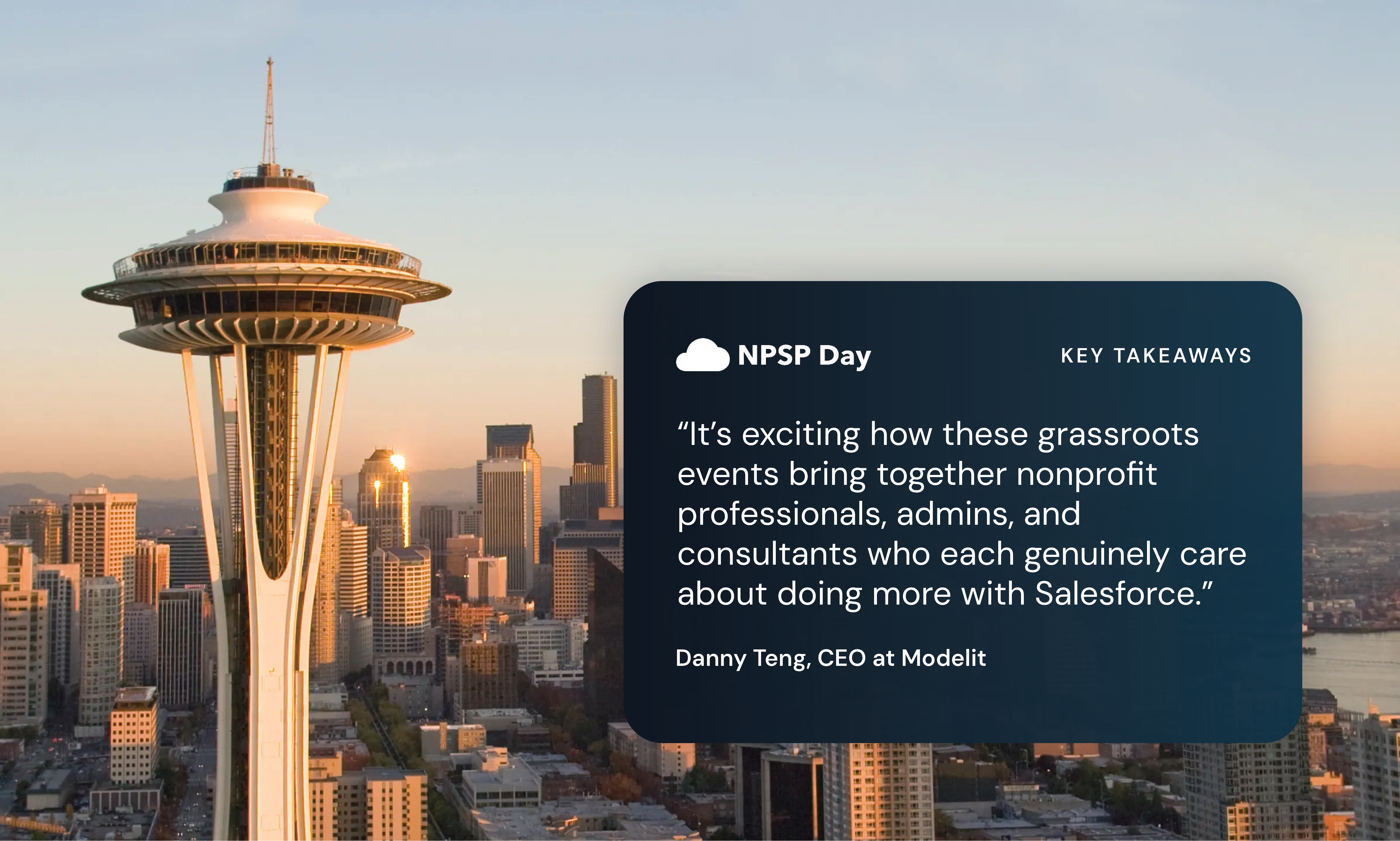 Takeaways from Seattle’s Salesforce Nonprofit Day