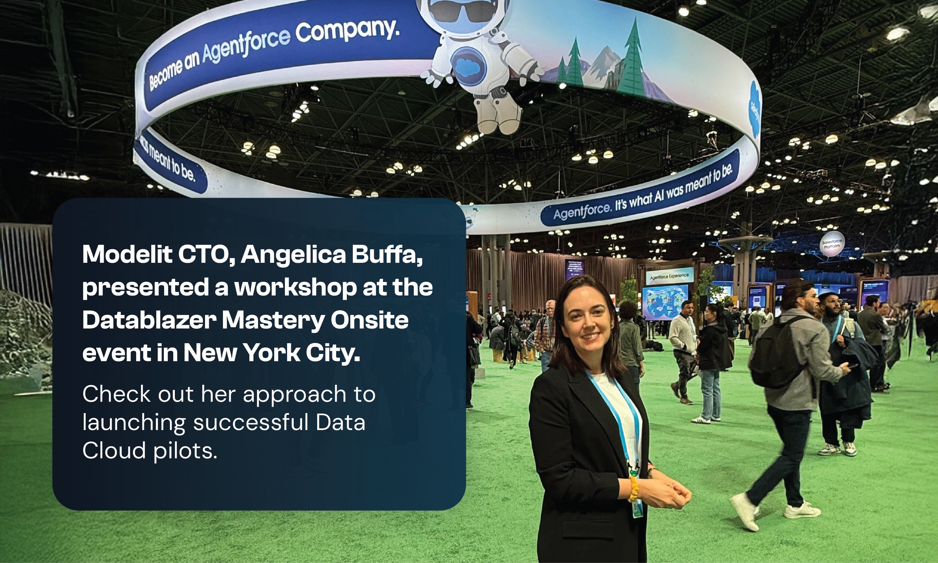 Angelica Buffa at Datablazer Mastery Onsite: Choosing the right use case for Salesforce Data Cloud