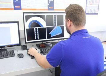 Comprobación por TC de estatores