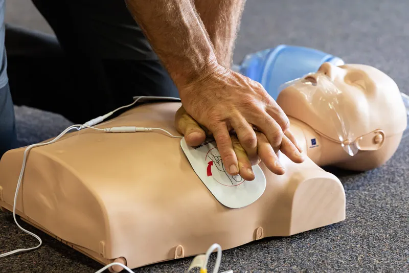 First aid course Perth face-to-face practical assessment recovery position ETA Training