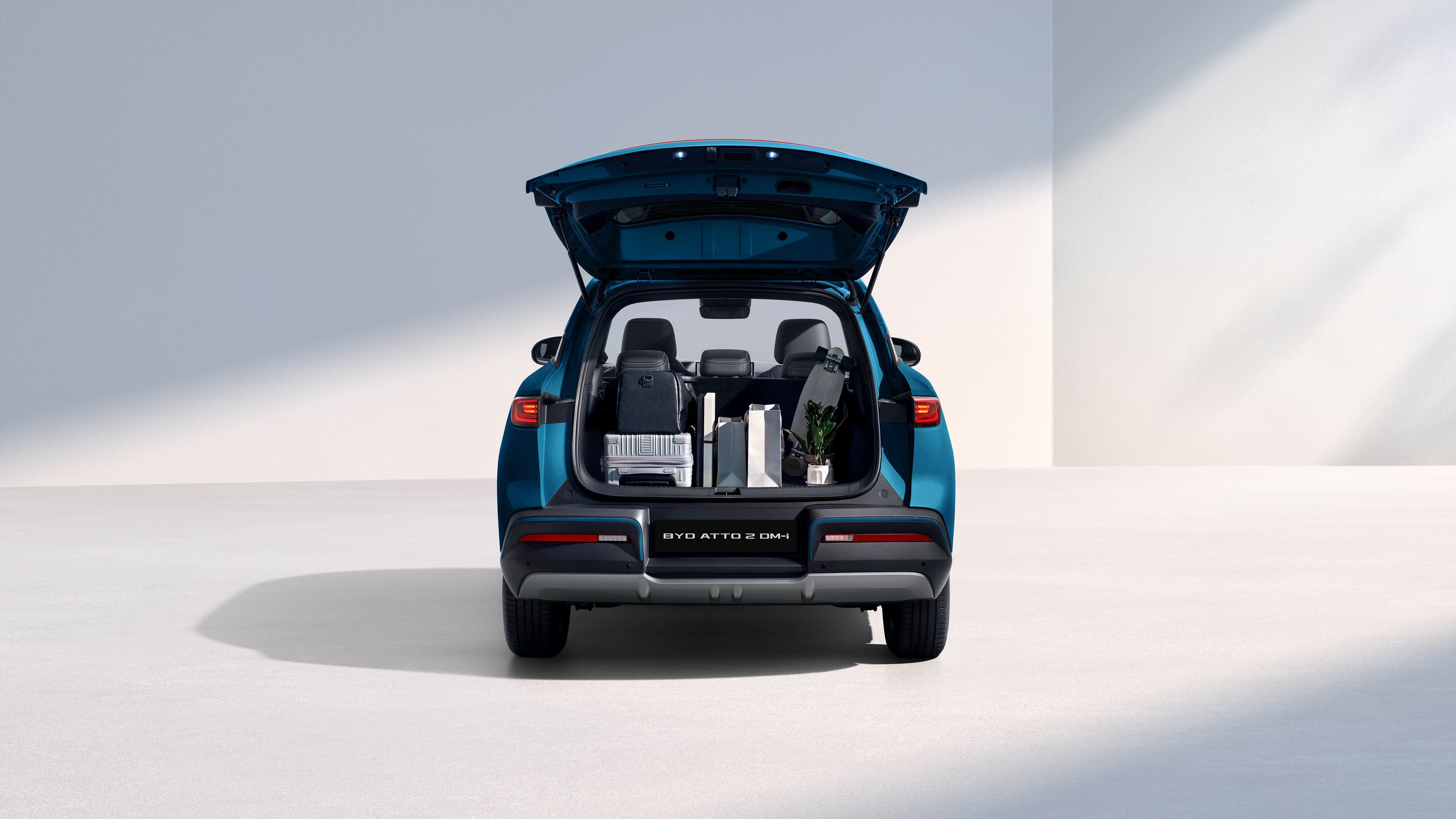 BYD ATTO 2 DM-i Kofferraumansicht