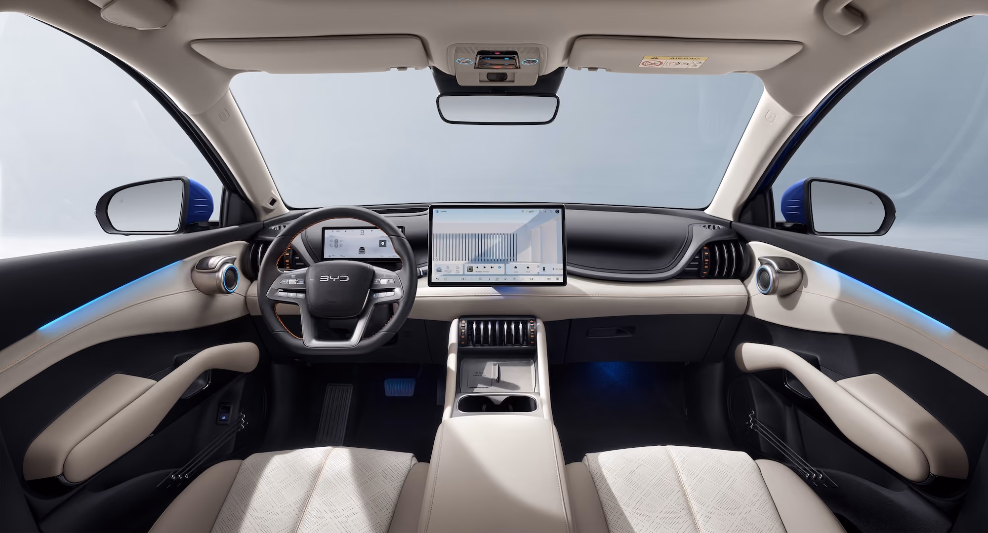 BYD ATTO 3 EVO, Innenansicht, Interior, Sportsitze