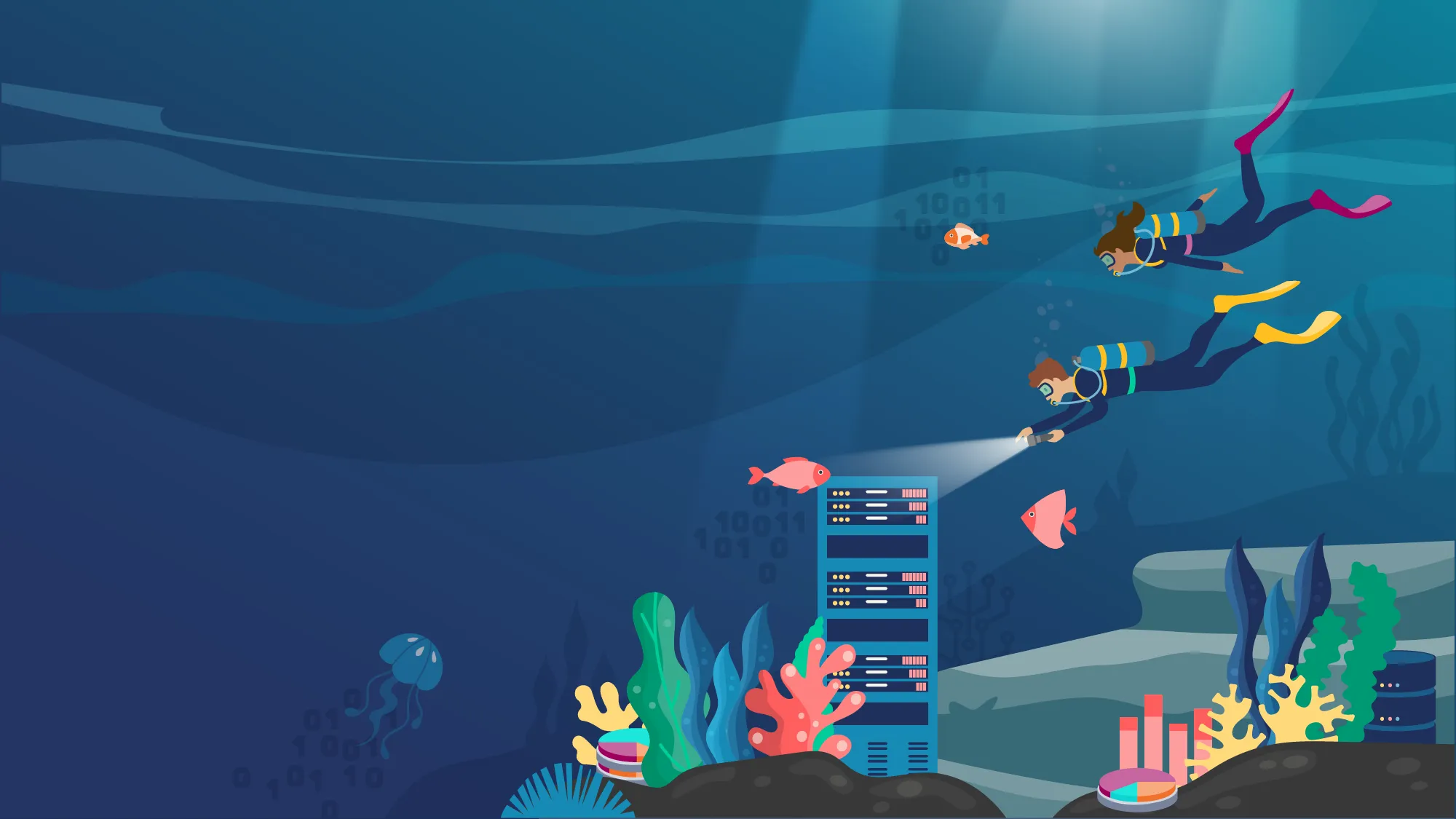 DataDivers illustration for: Specialist depth, delivered as one