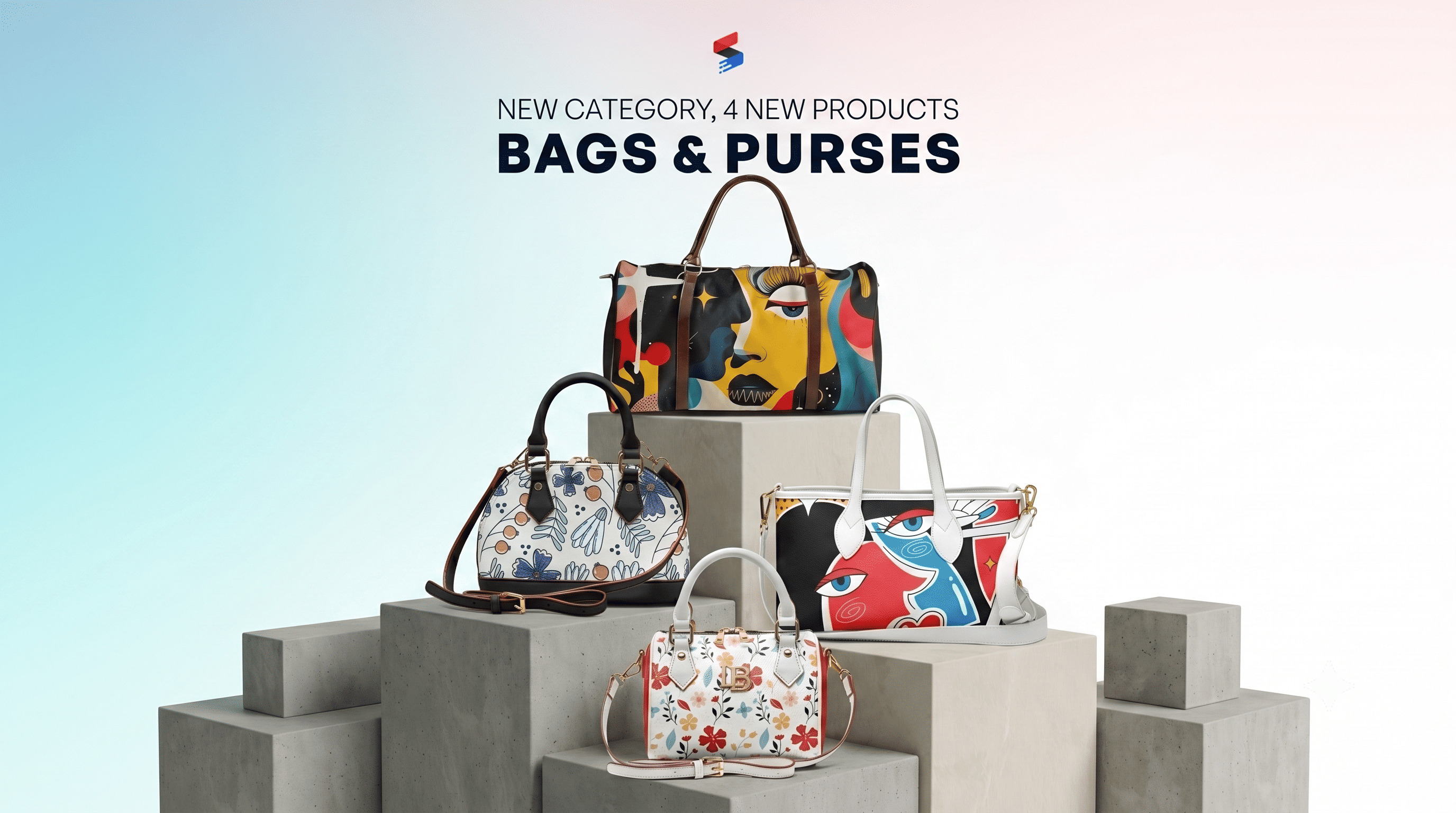 New Category: Bags & Purses, Starting With Four Styles