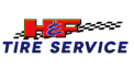H&F Tire Service logo