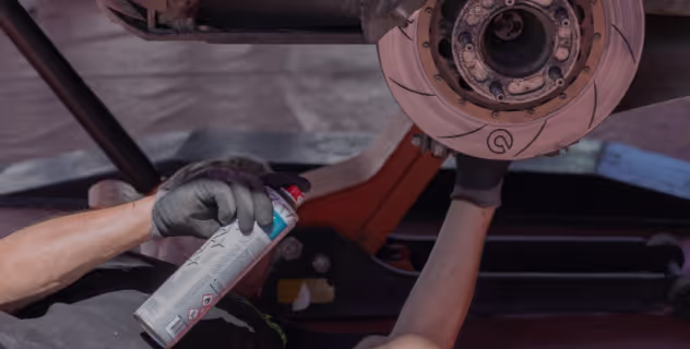 H&F Tire Service employee changing a tire
