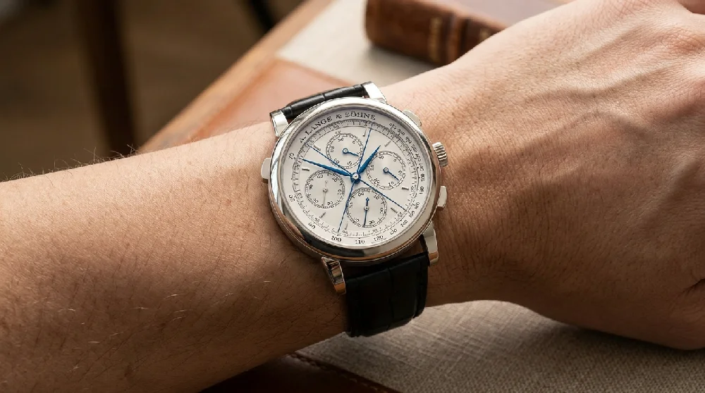 Beveiligde kluis met luxe horloges