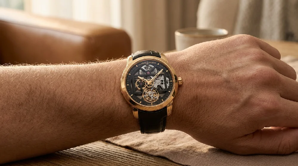 Ulysse Nardin horloge in beveiligde opslagruimte