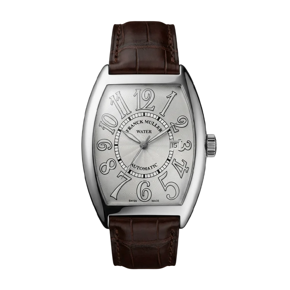 Franck Muller Casablanca horloge met lederen band.