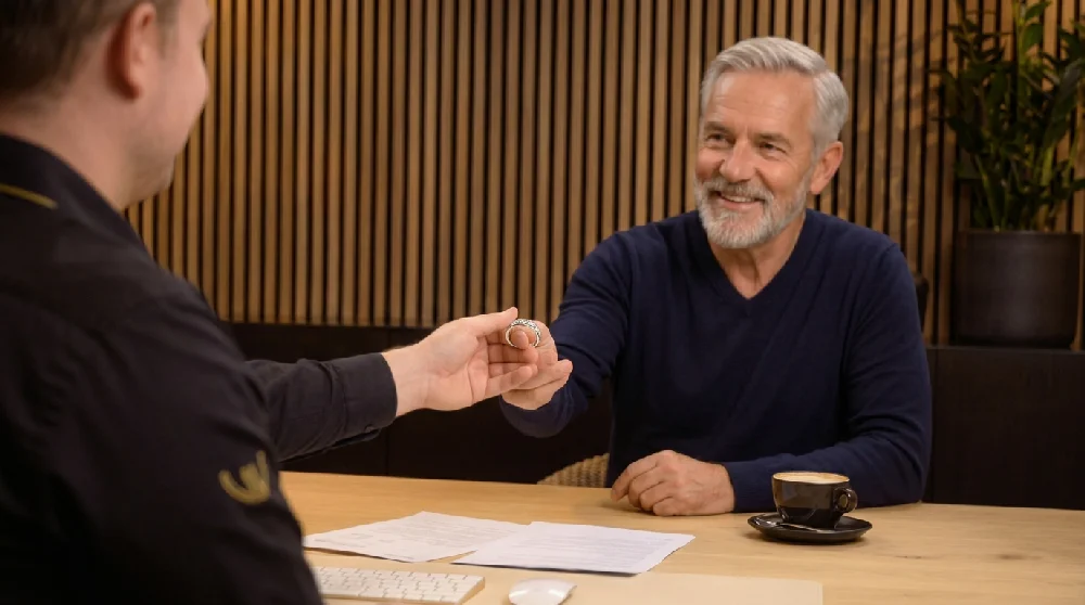 Piaget sieraad aangeboden