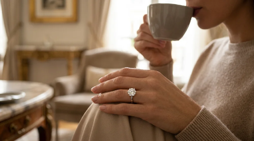 Veilige kluis met diverse waardevolle sieraden opgeslagen