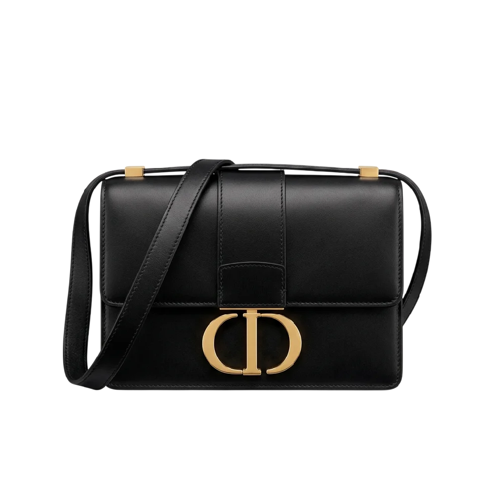 Dior Bobby Medium tas in beige kleur met gouden details