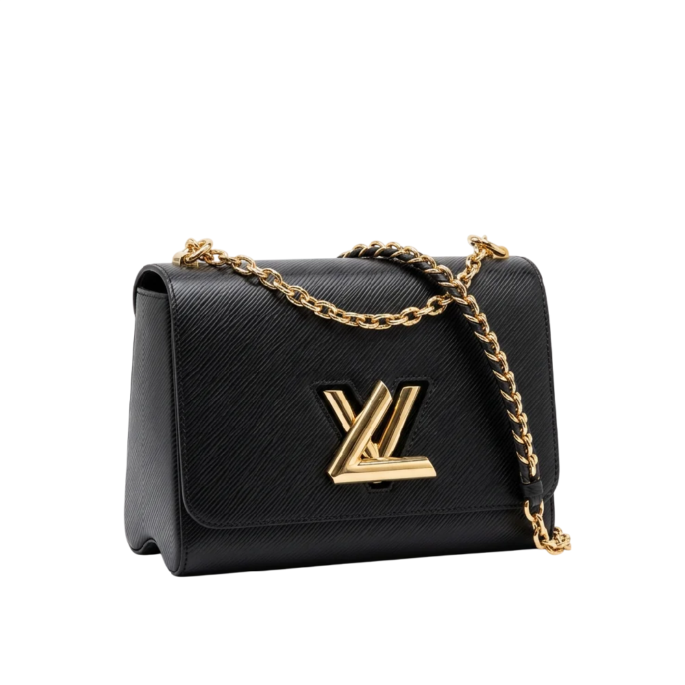 Louis Vuitton Twist handtas in elegant leer