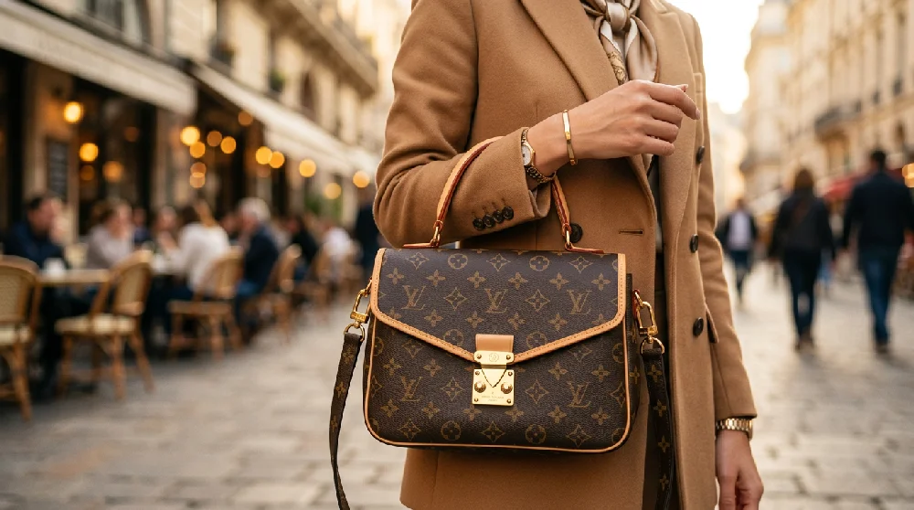 Louis Vuitton Dauphine MM tas veilig opgeborgen in een kluis