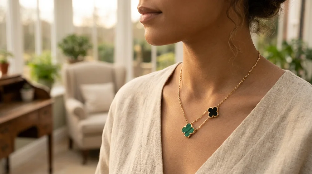Van Cleef & Arpels Magic Alhambra sieraad veilig opgeborgen voor verpanding