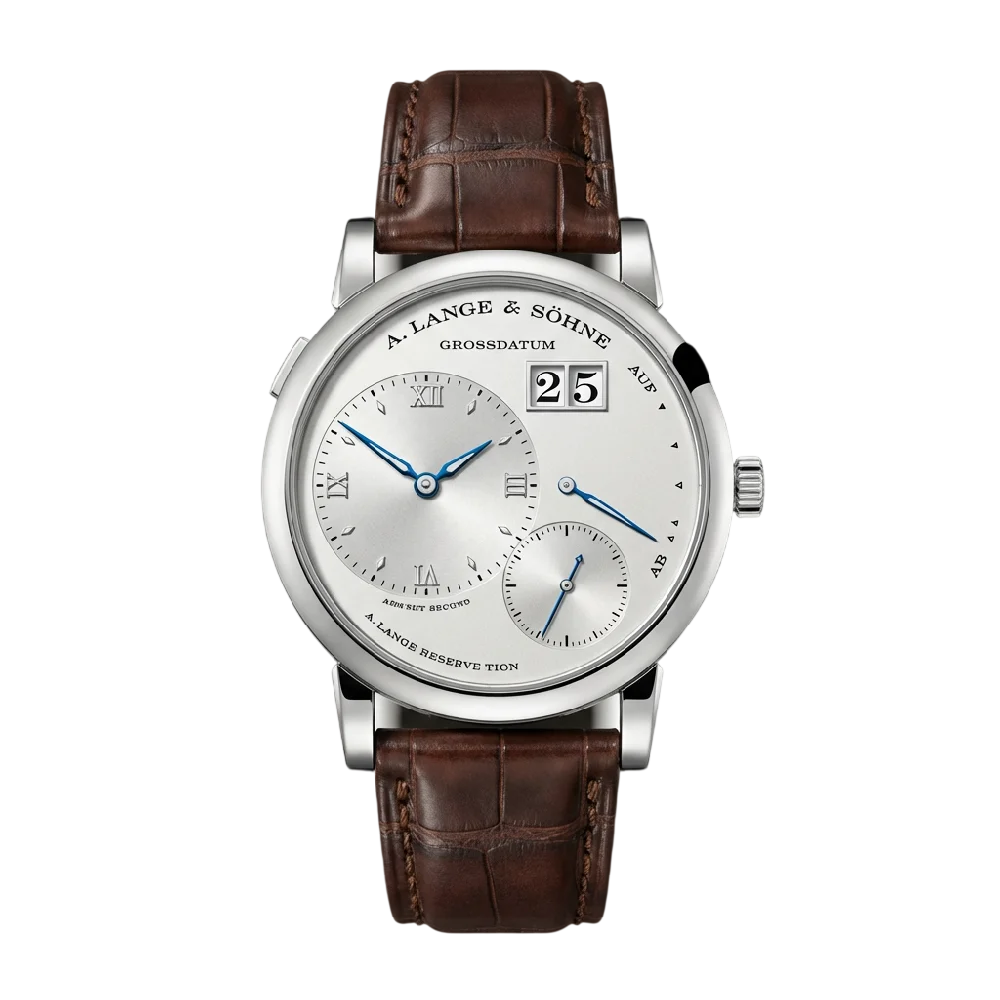 A. Lange & Söhne Lange 1 horloge in luxe uitvoering op een neutrale achtergrond