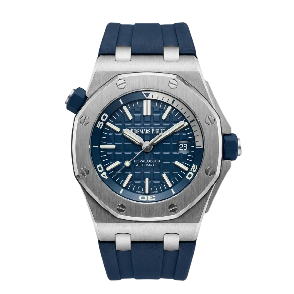 Audemars Piguet Royal Oak Offshore horloge op een luxe achtergrond