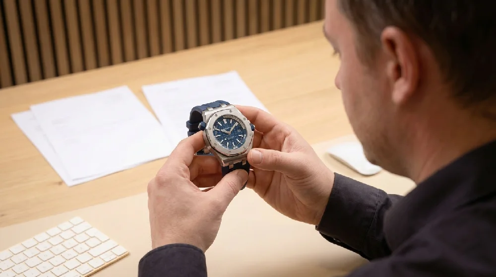 Taxatie van een Audemars Piguet horloge door een expert