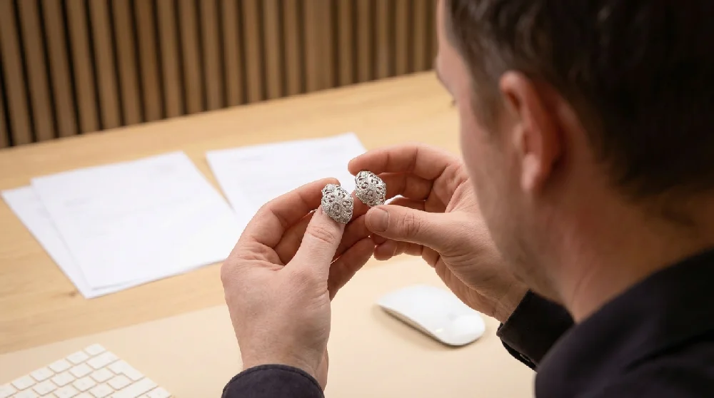 Taxatie en controle van een Buccellati Ramage sieraad