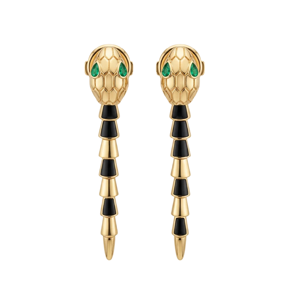 Bvlgari Serpenti Viper sieraad van goud en diamant
