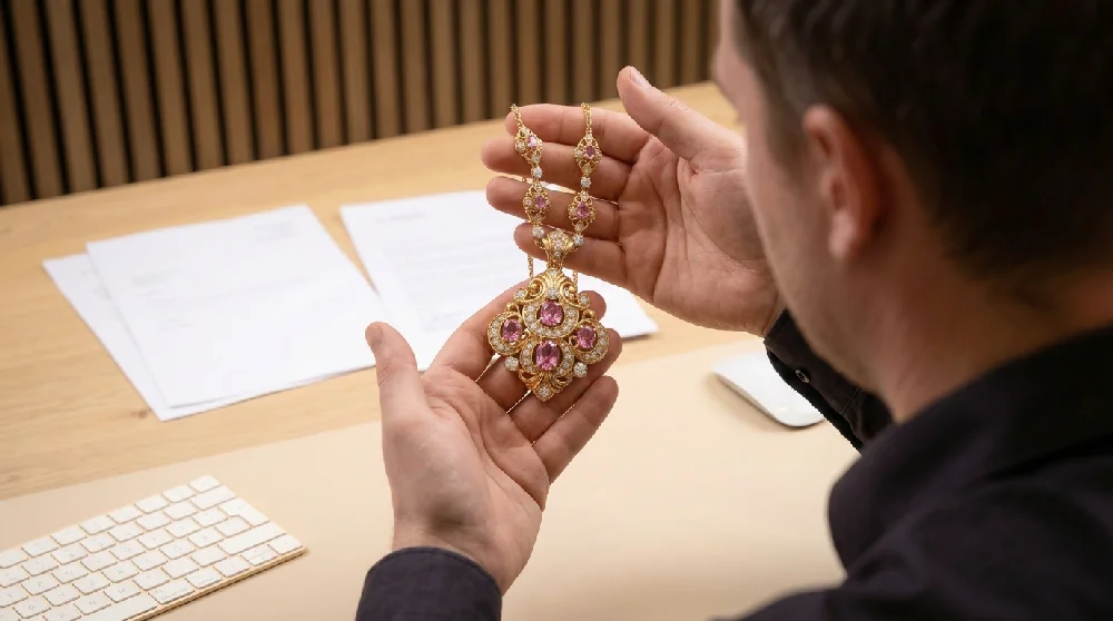 Taxatie van een Bvlgari Diva's Dream sieraad door een expert