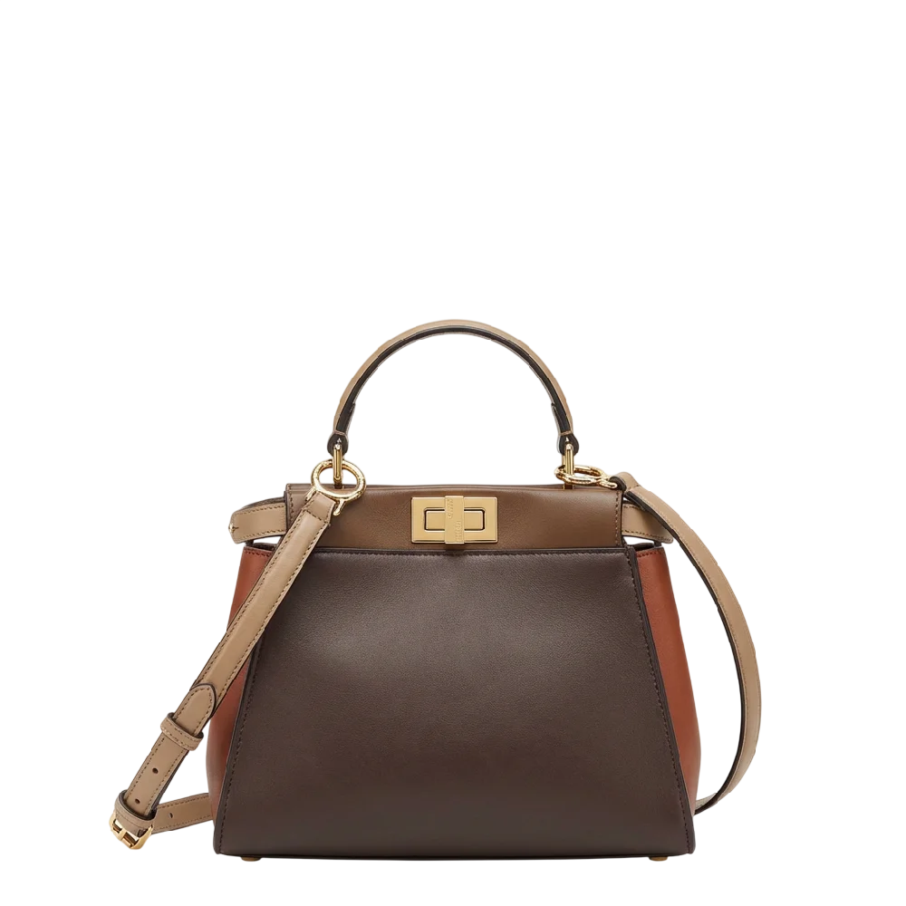 Fendi Peekaboo ISeeU handtas in luxe leder